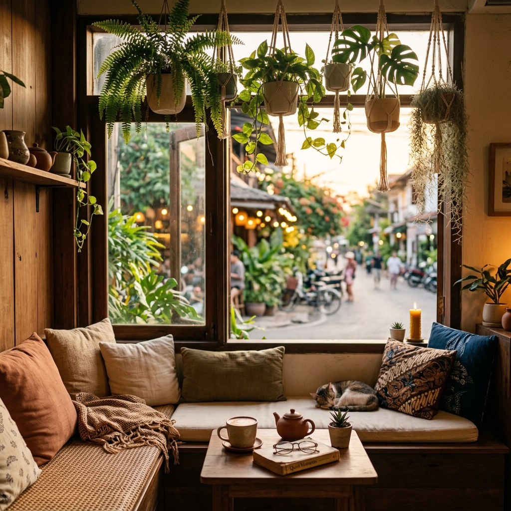 Tempat duduk Cafe Terapi